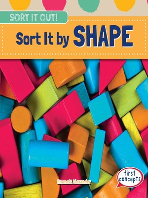 cover image of Sort It by Shape